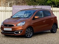 USED 2018 18 MITSUBISHI MIRAGE 1.2 JURO 5d 79 BHP 