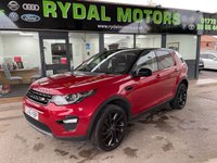 USED 2016 16 LAND ROVER DISCOVERY SPORT 2.0 TD4 HSE BLACK 5d 180 BHP + 7 SEATS + HEAD - UP DISPLAY + SAT NAV WITH APPLE PLAY + GLASS PAN ROOF + BLACK PACK EDITION + OUTSTANDING LOOKING CAR