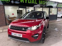 USED 2016 16 LAND ROVER DISCOVERY SPORT 2.0 TD4 HSE BLACK 5d 180 BHP + 7 SEATS + HEAD - UP DISPLAY + SAT NAV WITH APPLE PLAY + GLASS PAN ROOF + BLACK PACK EDITION + OUTSTANDING LOOKING CAR
