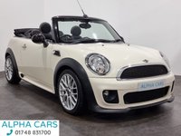 USED 2012 62 MINI CONVERTIBLE 2.0 COOPER D 2d 110 BHP Automatic,  John Cooper body styling , 17" Alloy Wheels