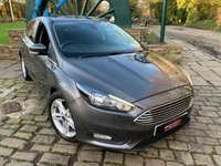 USED 2016 16 FORD FOCUS 1.0 ZETEC 5d 124 BHP ZETEC 1.0 ECO-BOOST TURBO - SATELLITE NAVIGATION - &pound;20 ROAD TAX 12 MONTHS - 3 FORMER KEEPERS - 16 INCH BRIGHT SILVER ALLOYS