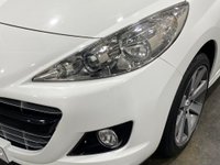 USED 2014 S PEUGEOT 207 1.6 CC ROLAND GARROS 2d 120 BHP 1 Owner , 19977 Miles , Striking Bianco white / Silver full leather