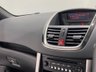 USED 2014 S PEUGEOT 207 1.6 CC ROLAND GARROS 2d 120 BHP 1 Owner , 19977 Miles , Striking Bianco white / Silver full leather