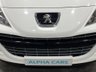USED 2014 S PEUGEOT 207 1.6 CC ROLAND GARROS 2d 120 BHP 1 Owner , 19977 Miles , Striking Bianco white / Silver full leather