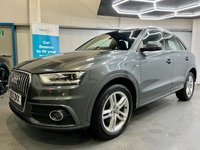 USED 2013 13 AUDI Q3 2.0 TDI QUATTRO S LINE 5d 138 BHP Quattro,Sat Nav,R.Sensors