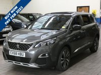 USED 2018 68 PEUGEOT 5008 1.5 BLUEHDI S/S GT LINE PREMIUM 5d 129 BHP 7 SEATS SAT NAV SUNROOF CAMERA PART LEATHER INTERIOR 6 MONTHS GOLD WARRANTY