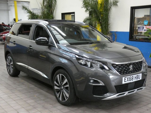 2018 68 Peugeot 5008 1.5 BLUEHDI S/S GT LINE PREMIUM 5d 129 BHP