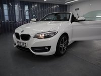 USED 2017 17 BMW 2 SERIES 1.5 218I SPORT 2d 134 BHP LOADED WITH FACTORY EXTRAS