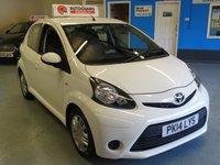 USED 2014 14 TOYOTA AYGO 1.0 VVT-I MOVE 5d 68 BHP * SATNAV *