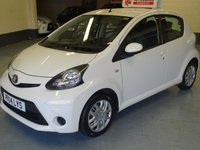USED 2014 14 TOYOTA AYGO 1.0 VVT-I MOVE 5d 68 BHP * SATNAV *