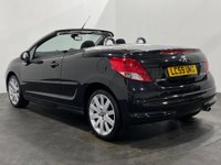 USED 2009 59 PEUGEOT 207 1.6 CC GT 2d 120 BHP Stylish convertible , Striking Oynx Metallic Black , 17" Hockeneim Alloy Wheels