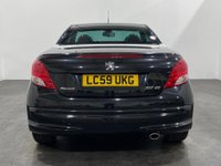 USED 2009 59 PEUGEOT 207 1.6 CC GT 2d 120 BHP Stylish convertible , Striking Oynx Metallic Black , 17" Hockeneim Alloy Wheels