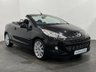 USED 2009 59 PEUGEOT 207 1.6 CC GT 2d 120 BHP Stylish convertible , Striking Oynx Metallic Black , 17" Hockeneim Alloy Wheels