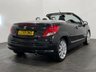 USED 2009 59 PEUGEOT 207 1.6 CC GT 2d 120 BHP Stylish convertible , Striking Oynx Metallic Black , 17" Hockeneim Alloy Wheels
