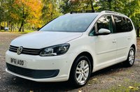 USED 2011 61 VOLKSWAGEN TOURAN 2.0 SE TDI 5d 142 BHP 7 SEATER MEGA SPEC 7 SEATER / PAN ROOF / SAT NAV / PARK ASSIST / REVERSE CAMERA