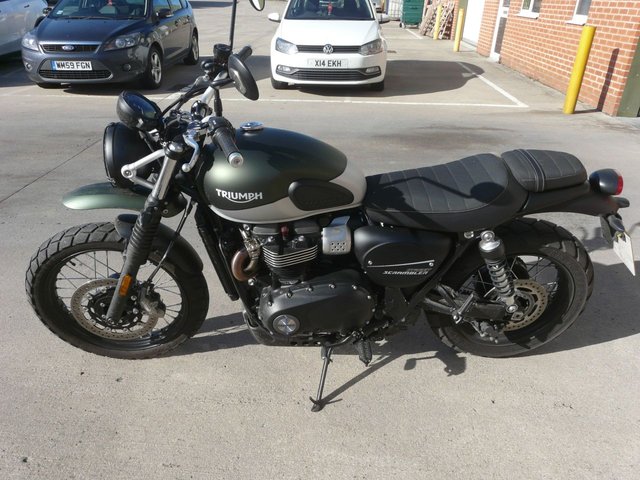 2019 19 Triumph Scrambler 0.9 STREET SCRAMBLER 0d 64 BHP