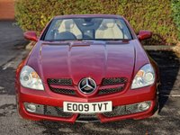 USED 2009 09 MERCEDES-BENZ SLK SLK 200 1.8 KOMPRESSOR 2d 184 BHP MERCEDES SPECIALIST