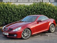 USED 2009 09 MERCEDES-BENZ SLK SLK 200 1.8 KOMPRESSOR 2d 184 BHP MERCEDES SPECIALIST