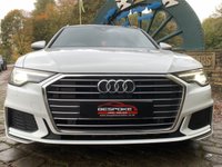 USED 2019 68 AUDI A6 2.0 TDI S LINE 5d 202 BHP 2019/68reg AUDI A6 2.0 TDi S-LINE TOURER - AUTOMATIC WITH PADDLE SHIFT - FULL SERVICE HISTORY - 1 FORMER KEEPER - HUGE SPECIFICATION - COST NEW IN EXCESS OF &pound;50,000.00 !!!!!