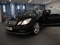 USED 2011 MERCEDES-BENZ E CLASS E200 BlueEFF SE Edition 125 2dr Tip Auto WITH GREAT MERCEDES DIGITAL SERVICE RECORD PERFECT CAR