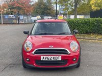USED 2012 62 MINI HATCH ONE 1.6 ONE 3d 98 BHP 