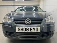 USED 2008 08 VOLKSWAGEN POLO 1.4 MATCH 5d 79 BHP Low Mileage, 1 Owner, Air Con