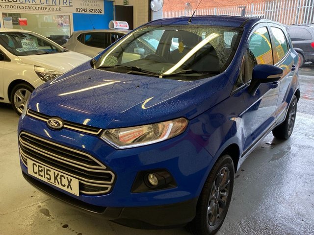2015 15 Ford Ecosport 1.5 ZETEC TDCI 5d 90 BHP