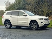 USED 2014 14 JEEP GRAND CHEROKEE 3.0 V6 CRD OVERLAND 5d 247 BHP 4WD AUTO FULLY LOADED  Panoramic Glass Roof 4X4 DAB