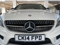 USED 2014 14 MERCEDES-BENZ CLA 1.6 CLA180 AMG SPORT 4d 122 BHP GREAT SPECIFICATION INC SAT NAV