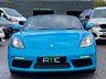 USED 2017 17 PORSCHE 718 2.0 BOXSTER PDK 2d 295 BHP *Special Order Miami Blue - �&pound;10,000 of Extras* 