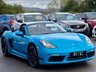 USED 2017 17 PORSCHE 718 2.0 BOXSTER PDK 2d 295 BHP *Special Order Miami Blue - �&pound;10,000 of Extras* 
