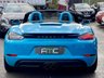 USED 2017 17 PORSCHE 718 2.0 BOXSTER PDK 2d 295 BHP *Special Order Miami Blue - �&pound;10,000 of Extras* 