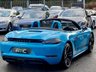 USED 2017 17 PORSCHE 718 2.0 BOXSTER PDK 2d 295 BHP *Special Order Miami Blue - �&pound;10,000 of Extras* 