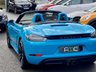 USED 2017 17 PORSCHE 718 2.0 BOXSTER PDK 2d 295 BHP *Special Order Miami Blue - �&pound;10,000 of Extras* 