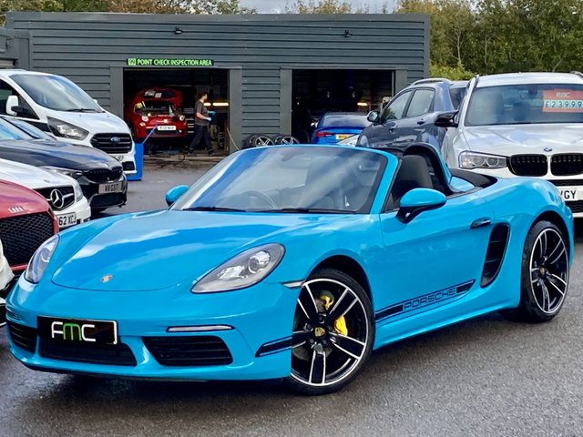 2017 17 Porsche 718 2.0 BOXSTER PDK 2d 295 BHP *Special Order Miami Blue - £10,000 of Extras*