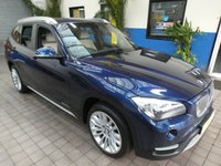USED 2012 62 BMW X1 2.0 SDRIVE20D XLINE 5d 181 BHP SAT NAV LEATHER HEATED SEATS NICE TIDY EXAMPLE