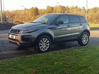 USED 2016 16 LAND ROVER RANGE ROVER EVOQUE 2.0 TD4 SE TECH 5d 177 BHP 18" Alloys Tinted Glass Corris Grey