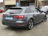 USED 2017 67 AUDI A4 2.0 AVANT TDI BLACK EDITION 5d 188 BHP Finished in DAYTONA GREY METALLIC with contrasting BLACK HEATED LEATHER TRIM. This popular Audi Estate has genuine good looks and a luxurious feel. Great to drive and practical with loads of room for the average sized family. Features include, Sat Nav, Heated leather, Blue Tooth, 19" Alloys, Power Rear Boot, 190 BHP, Parking Sensors, Tinted windows and much more. Dealer serviced at 20432 miles, 50279 miles, 54145 miles and at 60350 miles on 12/10/2022.
