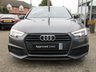 USED 2017 67 AUDI A4 2.0 AVANT TDI BLACK EDITION 5d 188 BHP Finished in DAYTONA GREY METALLIC with contrasting BLACK HEATED LEATHER TRIM. This popular Audi Estate has genuine good looks and a luxurious feel. Great to drive and practical with loads of room for the average sized family. Features include, Sat Nav, Heated leather, Blue Tooth, 19" Alloys, Power Rear Boot, 190 BHP, Parking Sensors, Tinted windows and much more. Dealer serviced at 20432 miles, 50279 miles, 54145 miles and at 60350 miles on 12/10/2022.