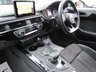 USED 2017 67 AUDI A4 2.0 AVANT TDI BLACK EDITION 5d 188 BHP Finished in DAYTONA GREY METALLIC with contrasting BLACK HEATED LEATHER TRIM. This popular Audi Estate has genuine good looks and a luxurious feel. Great to drive and practical with loads of room for the average sized family. Features include, Sat Nav, Heated leather, Blue Tooth, 19" Alloys, Power Rear Boot, 190 BHP, Parking Sensors, Tinted windows and much more. Dealer serviced at 20432 miles, 50279 miles, 54145 miles and at 60350 miles on 12/10/2022.