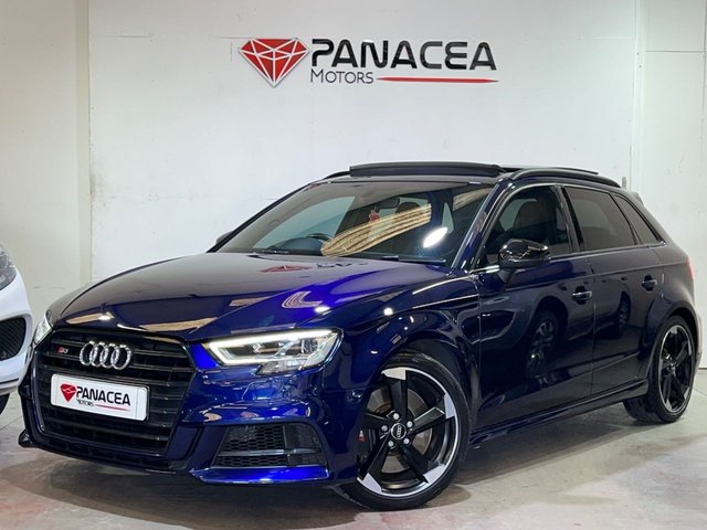 2018 18 Audi A3 2.0 S3 SPORTBACK TFSI QUATTRO BLACK EDITION 5d 306 BHP