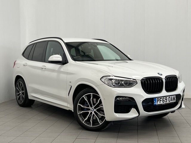2019 69 BMW X3 3.0 XDRIVE30D M SPORT 5d 261 BHP
