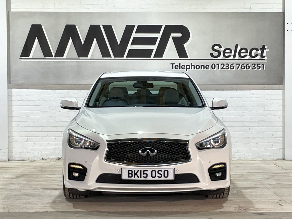 USED 2015 15 INFINITI Q50 3.5 S HYBRID AWD 4d 359 BHP 