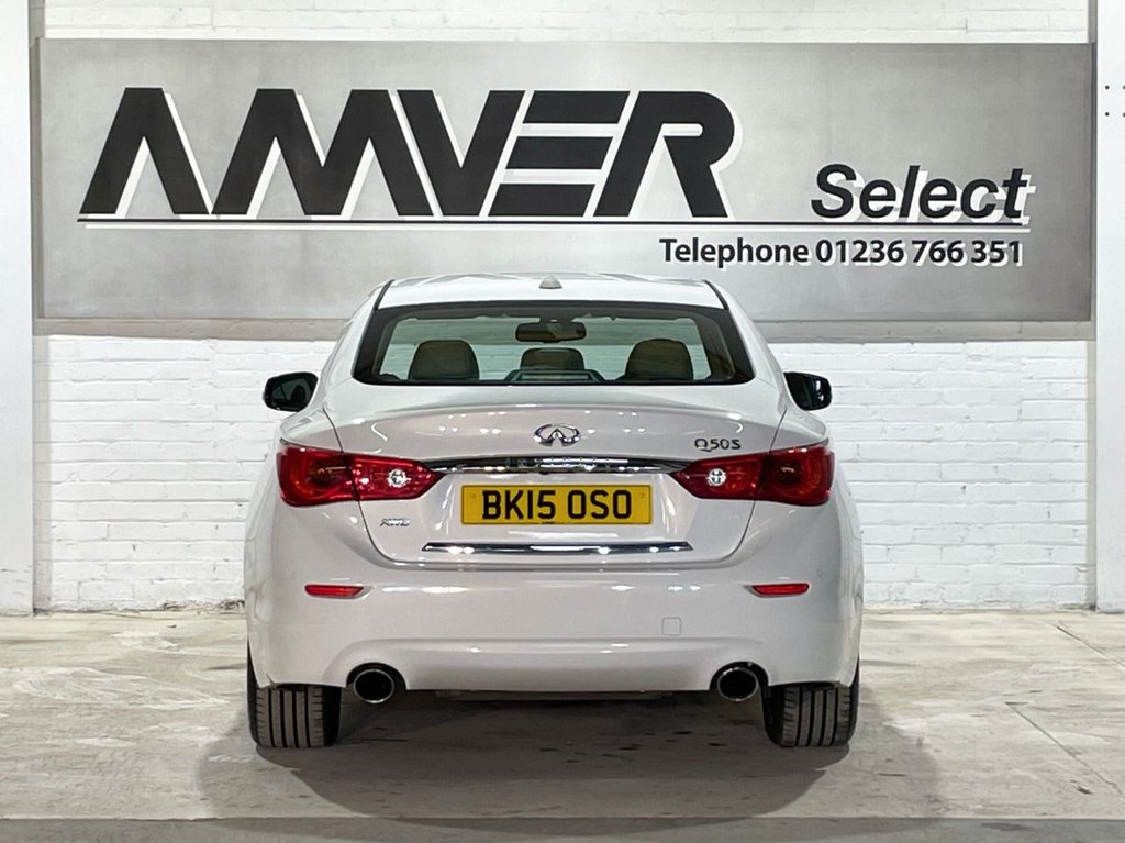 USED 2015 15 INFINITI Q50 3.5 S HYBRID AWD 4d 359 BHP 