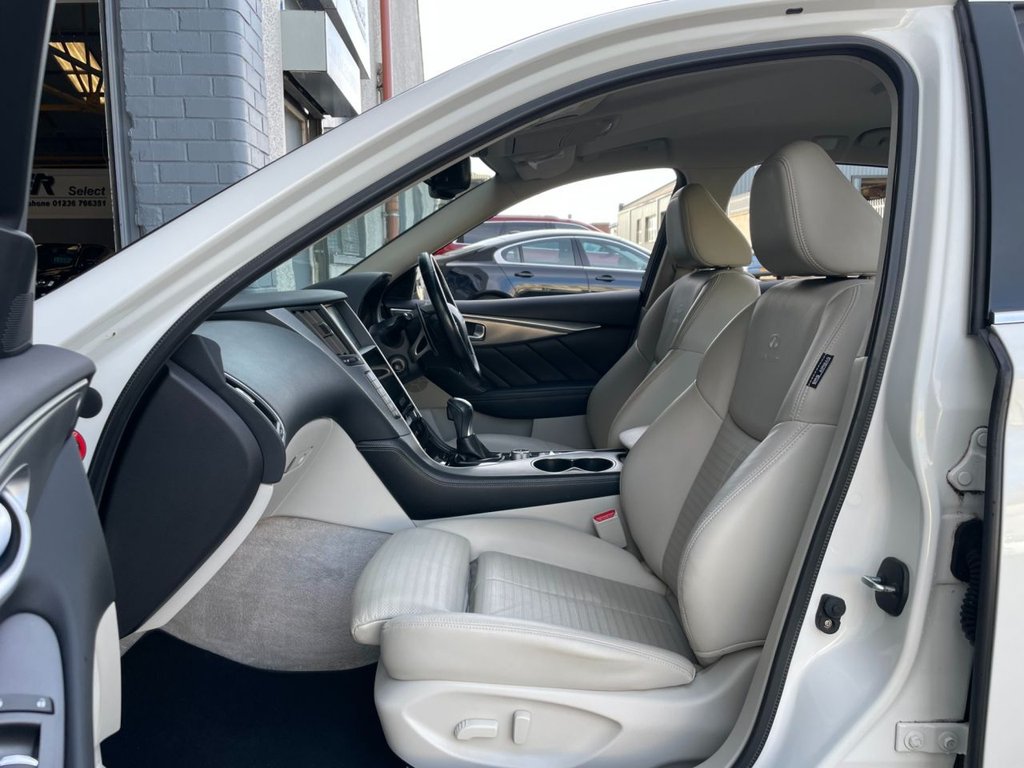 USED 2015 15 INFINITI Q50 3.5 S HYBRID AWD 4d 359 BHP 