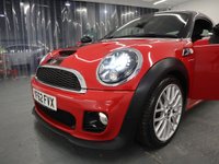 USED 2013 62 MINI COUPE 1.6 COOPER S 2d 181 BHP JOHN COOPER WORKS COUPE MINI LOADED WITH FACTORY EXTRAS