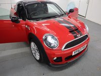 USED 2013 62 MINI COUPE 1.6 COOPER S 2d 181 BHP JOHN COOPER WORKS COUPE MINI LOADED WITH FACTORY EXTRAS