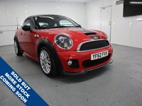 USED 2013 62 MINI COUPE 1.6 COOPER S 2d 181 BHP JOHN COOPER WORKS COUPE MINI LOADED WITH FACTORY EXTRAS