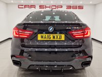 USED 2016 16 BMW X6 3.0 M50D (381 PS) AUTO XDRIVE ( EURO 6 ) S/S 5DR + M PERFORMANCE BODY KIT + PRO NAV + E/M/HEATED SPORTS LEATHERS + HEAD UP + HARMAN KARDON + SOFT DOOR CLOSURE + MEDIA + CRUISE + PRIVACY + R/CAMERA + F-R PARK + 20S + XENON - LED + E/BOOT 20S+SOFT CLOSE+XENON+TINTS+LEATHER+HEAD UP+NAV+CRUISE