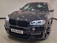 USED 2016 16 BMW X6 3.0 M50D (381 PS) AUTO XDRIVE ( EURO 6 ) S/S 5DR + M PERFORMANCE BODY KIT + PRO NAV + E/M/HEATED SPORTS LEATHERS + HEAD UP + HARMAN KARDON + SOFT DOOR CLOSURE + MEDIA + CRUISE + PRIVACY + R/CAMERA + F-R PARK + 20S + XENON - LED + E/BOOT 20S+SOFT CLOSE+XENON+TINTS+LEATHER+HEAD UP+NAV+CRUISE